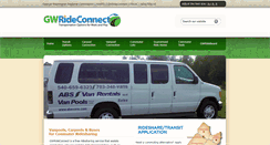 Desktop Screenshot of gwrideconnect.org